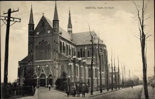 Ak Boxtel Nordbrabant Niederlande, Kerk H. Hart