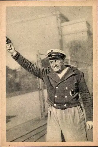 Sammelbild Olympia 1932 Bild Nr. 57, Franz Miller, Starter