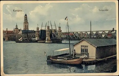Ak Kampen Overijssel Niederlande, Yselgezicht, IJssel