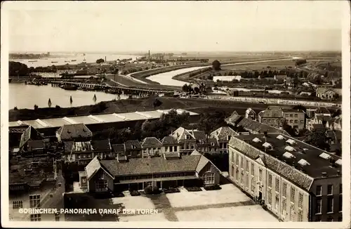 Ak Gorinchem Südholland Niederlande, Panorama vanap den Toren