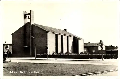 Ak Bolnes Südholland, Ned. Herv. Kerk