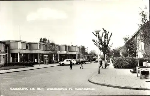 Ak Koudekerk aan den Rijn Südholland, Winkelcentrum, Pr. Bernhardstraat