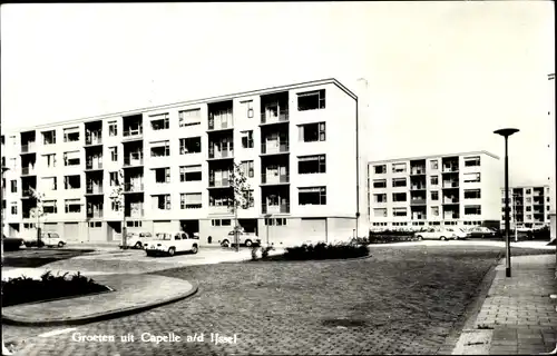 Ak Capelle aan den Ijssel Südholland Niederlande, Blockbauten, Siedlung