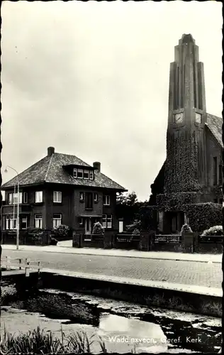 Ak Waddinxveen Südholland, Geref. Kerk