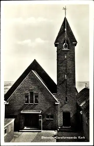 Ak Bleiswijk Südholland, Geref. Kerk