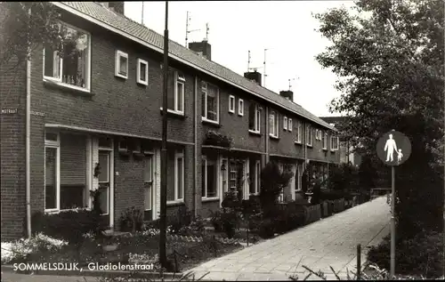 Ak Sommelsdijk Insel Goeree Overflakkee Südholland, Gladiolenstraat