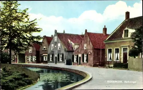 Ak Ridderkerk Südholland Niederlande, Kerksingel