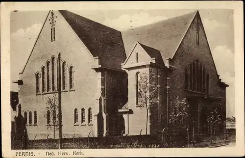 Ak Pernis Rotterdam Südholland Niederlande, Ned. Herv. Kerk