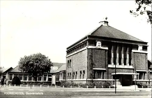 Ak Voorschoten Südholland, Gemeentehuis