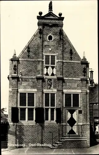 Ak Nieuwkoop Südholland Niederlande, Oude Raadhuis