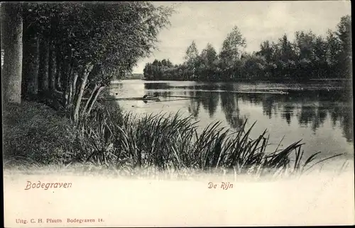 Ak Bodegraven Südholland, De Rijn