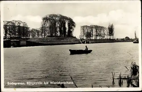 Ak Bodegraven Südholland, Rijngezicht b/d Wierickerschans