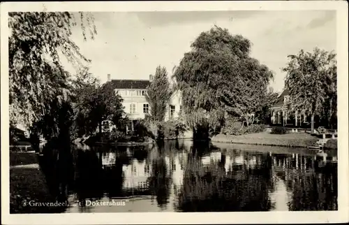 Ak 's Gravendeel Südholland, 't Doktershuis