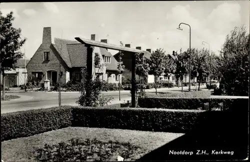 Ak Nootdorp Südholland Niederlande, Kerkweg