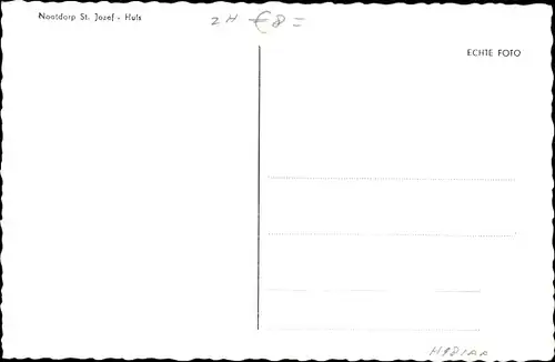 Ak Nootdorp Südholland Niederlande, St. Jozef Huis
