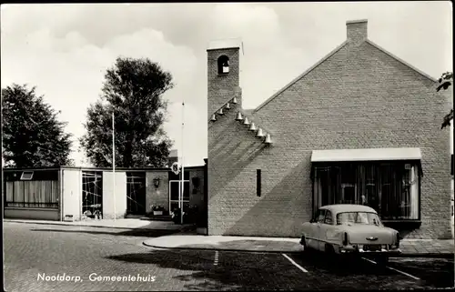 Ak Nootdorp Südholland Niederlande, Gemeentehuis