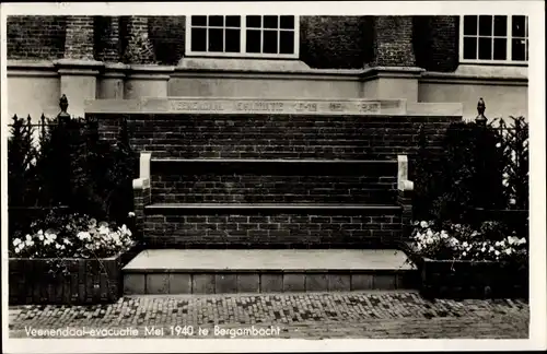 Ak Bergambacht Südholland, Veenendaal evacuatie Mei 1940