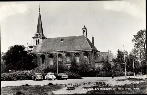 Ak Berkel en Rodenrijs Südholland, Ned. Herv. Kerk