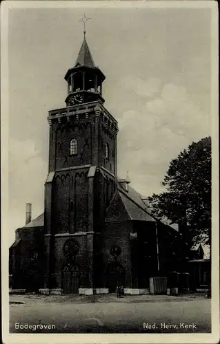 Ak Bodegraven Südholland, Ned. Herv. Kerk