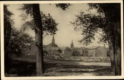 Ak Terneuzen Zeeland Niederlande, Teilansicht