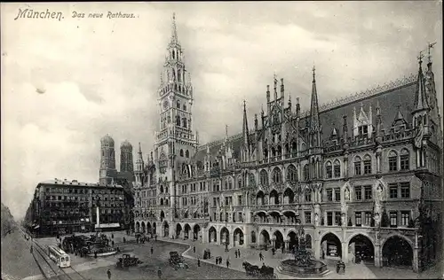 Ak München, Das neue Rathaus