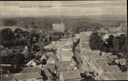 Ak Barneveld Gelderland, Luftbild vom Ort
