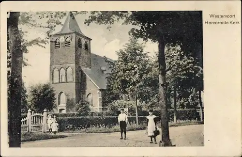 Ak Westervoort Gelderland, Herv. Kerk