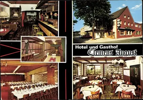 Ak Davensberg Ascheberg im Münsterland Westfalen, Hotel Gasthof Clemens August