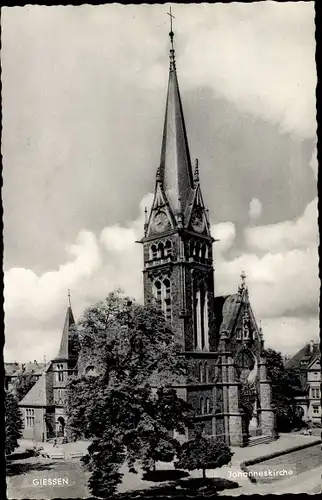 Ak Gießen an der Lahn Hessen, Johanneskirche