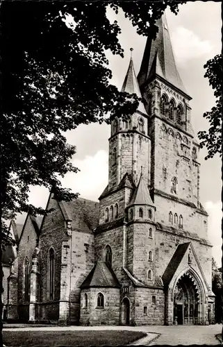 Ak Warendorf im Münsterland, Laurentiuskirche