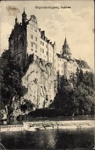 Ak Sigmaringen an der Donau Baden Württemberg, Schloss