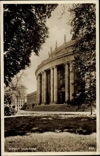 Ak Stuttgart in Württemberg, Staatstheater