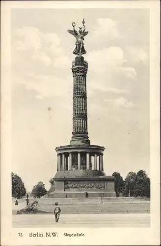 Ak Berlin Tiergarten, Siegessäule