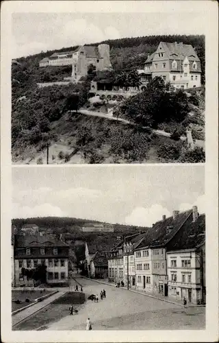 Ak Bad Frankenhausen am Kyffhäuser Thüringen, Teilansicht