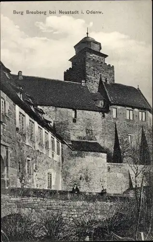 Ak Neustadt Breuberg im Odenwald, Burg Breuberg