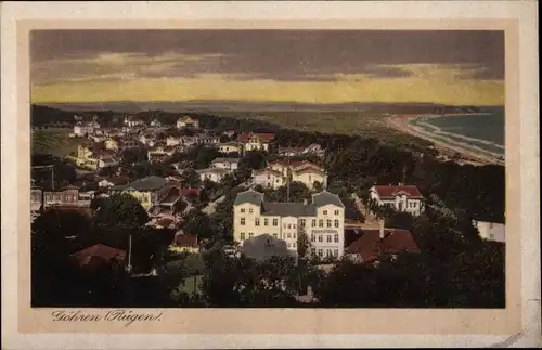 Ak Ostseebad Göhren auf Rügen, Panorama