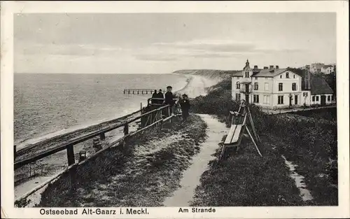 Ak Ostseebad Alt Gaarz Rerik, Am Strande