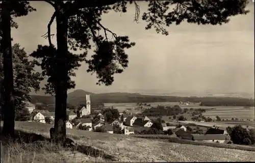 Ak Schönberg Bad Brambach im Vogtland, Ortsansicht