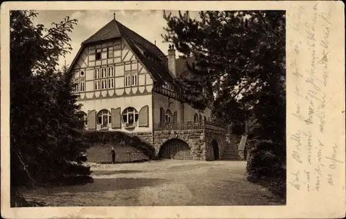 Ak Lengenfeld Vogtland Sachsen, Herrenhaus, Parkfest