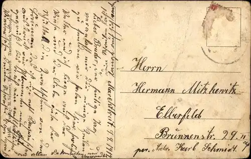 Ak Marktbreit am Main Unterfranken, Maintor