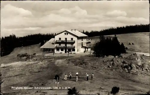 Ak Waldkich im Schwarzwald, Kandel, Berg-Hotel