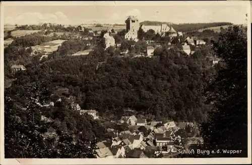 Ak Burg an der Wupper Solingen, Schloss Burg