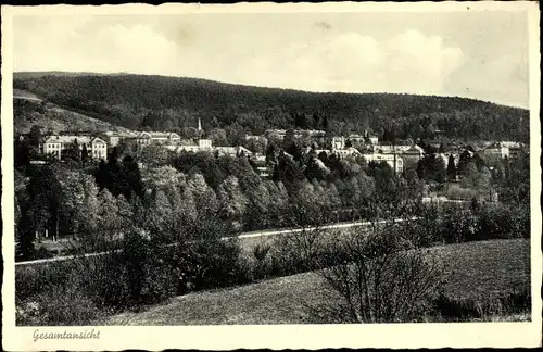 Ak Weilmünster im Taunus Hessen, Gesamtansicht, Kindersanatorium