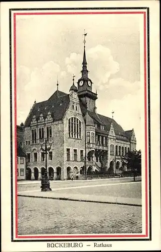 Ak Bückeburg im Kreis Schaumburg, Rathaus