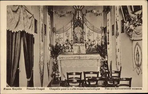 Ak Friedberg Hessen, Kriegsgefangenenlager, Französische Kapelle