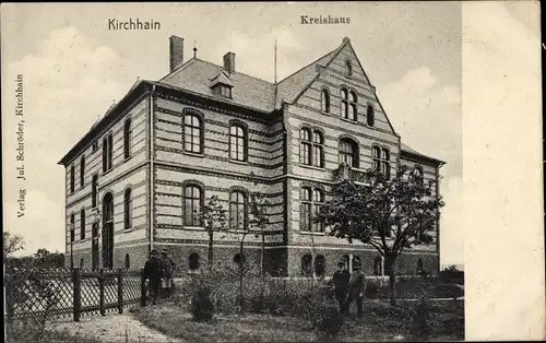 Ak Kirchhain in Hessen, Kreishaus
