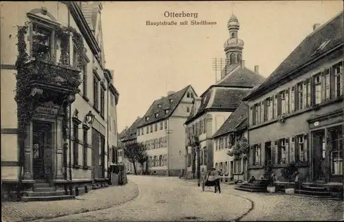 Ak Otterberg in der Pfalz, Hauptstraße, Stadthaus