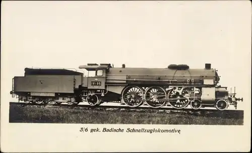 Ak Deutsche Eisenbahn, Schnellzuglokomotive, Dampflok IV 95