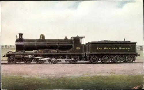 Ak Britische Eisenbahn, Dampflok, Murthly Castle, The Highland Railway