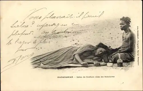 Ak Madagaskar, Salon de Coiffur chez les Sakalaves